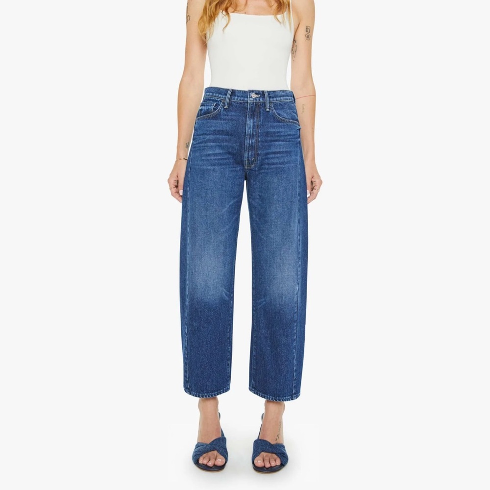 Mother Half Pipe Ankle Flood Jeans